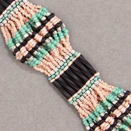 Vega Scalloped Brick Stitch Bracelet